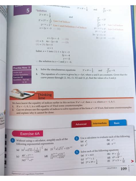 Download Chapter 6 Exponential And Logarithmic Functions 