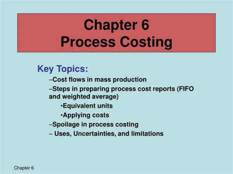 Read Chapter 6 Process Costing Solutions 