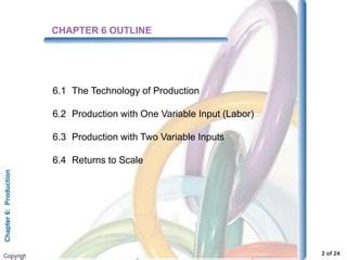 Read Online Chapter 6 Production 