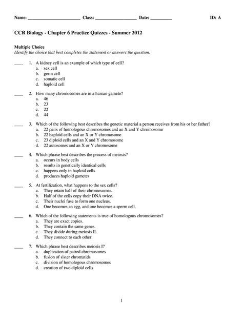 Full Download Chapter 6 Test Answers 