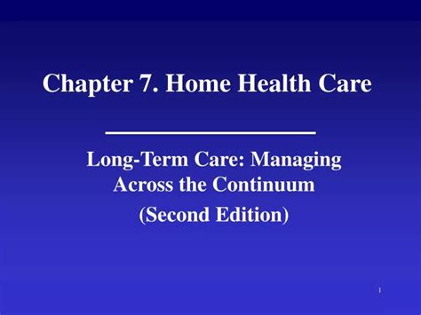 Read Chapter 7 Home Health Manual 