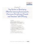 Read Chapter 7 Key Factors In Developing Effective Learning 