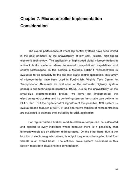 Read Online Chapter 7 Microcontroller Implementation Consideration 