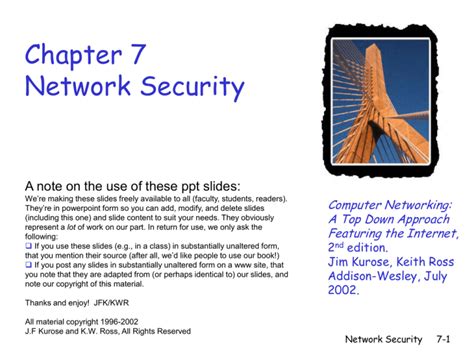 Download Chapter 7 Networking And Security Kean University 