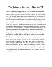 Full Download Chapter 7 Outsiders Summary 
