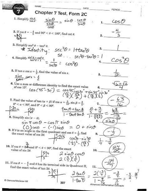 Download Chapter 7 Test Form 2C Answers Algebra 1 