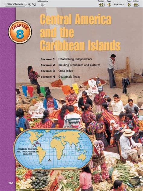Download Chapter 8 Central America The Caribbean Isls 