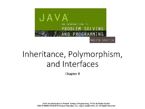 Full Download Chapter 8 Inheritance Polymorphism And Interfaces Google 