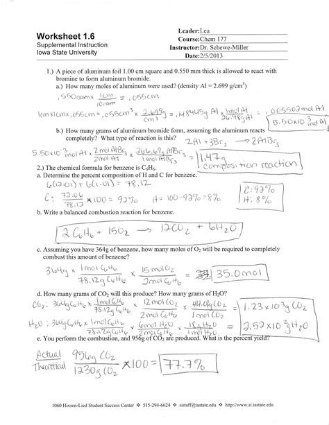 Download Chapter 8 Stoichiometry Review Sheet Answers 