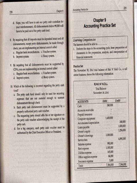 Read Chapter 9 Accounting Answers 
