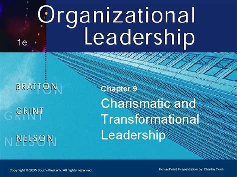 Full Download Chapter 9 Charismatic And Transformational Leadership 