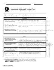 Read Online Chapter Guided Reading Pyramids On The Nile 