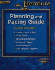 Full Download Chapter Pacing Guide Glencoe 