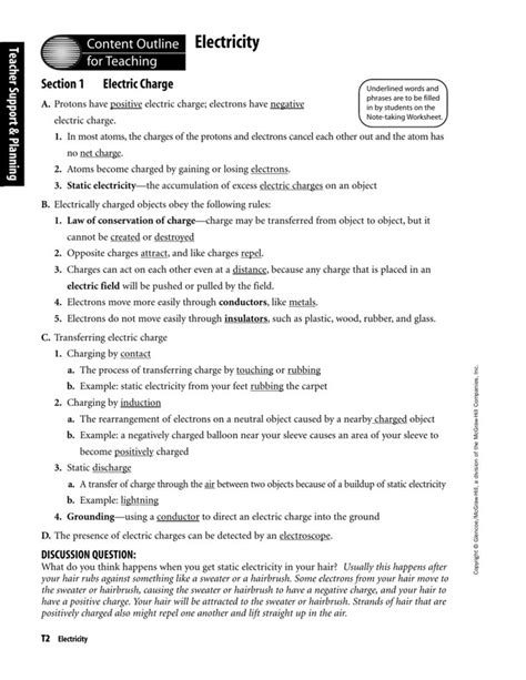 Read Online Chapter Review Electricity Physical Science Answers 