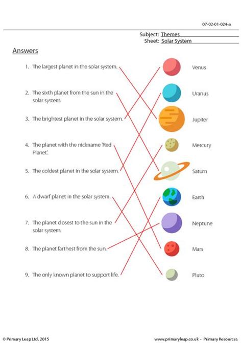 Read Online Chapter Test The Solar System Answer Key 