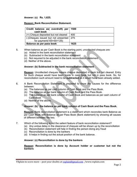 Read Online Chapter Wise Questions On Cpt Accounts 