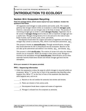 Download Chapter18 Test A Introduction To Ecology Answers 