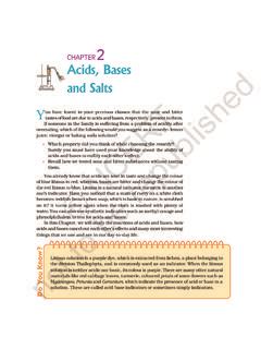 chapter2 acids bases and salts