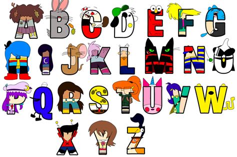 Alphabet Lore But Fixing Letters - Alphabet Lore Story (K - F - C) 
