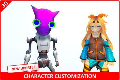 character customization unity assistant