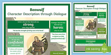 Character Description Of Beowulf