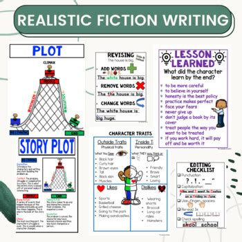 character development for realistic fiction graphic organizer