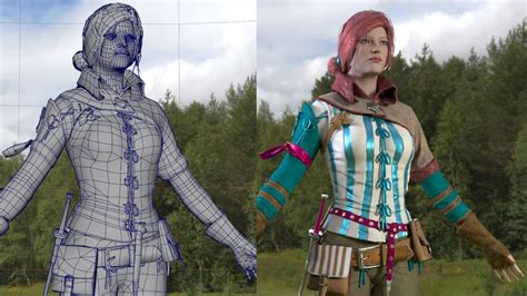 character texturing for production material and t