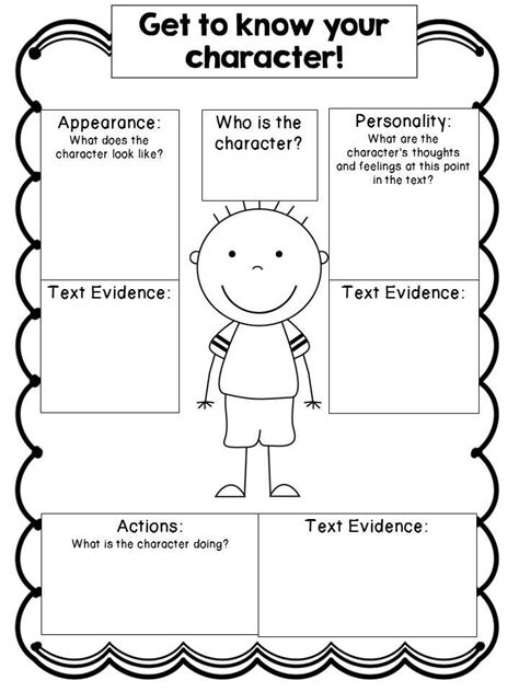 Character Worksheet First Grade   First Grade Creative Writing Worksheets - Character Worksheet First Grade