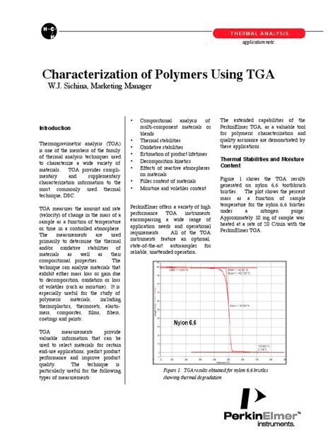 Characterization Analysis Of Polymers