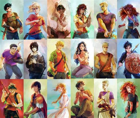 Characters From Percy Jackson And The Lightning Thief