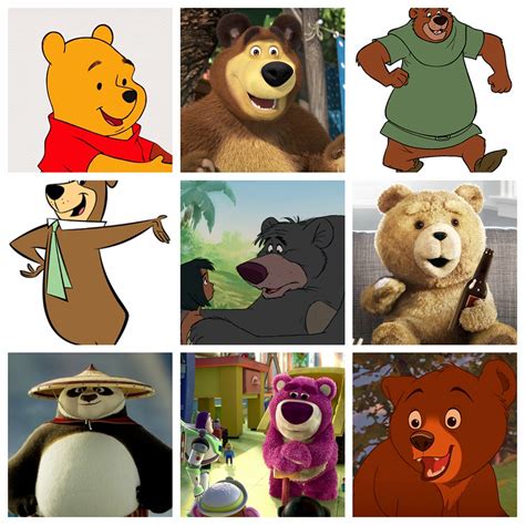 Characters From The Bear