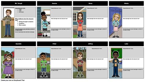 Characters In Because Of Mr Terupt