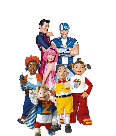 Characters Lazy Town