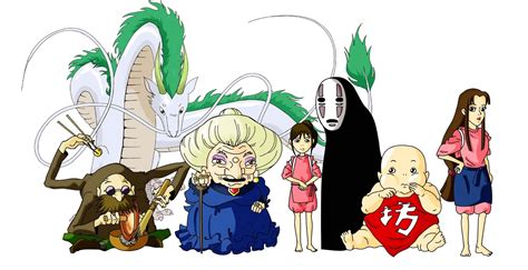 Characters Of Spirited Away