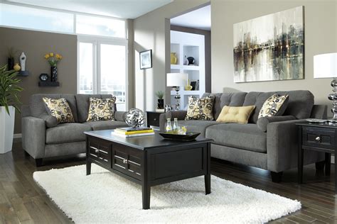 Charcoal Grey Living Room Furniture