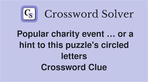 charity bowling event Crossword Clue Wordplays.com