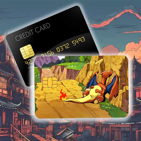 charizard EX / Debit / Credit Card Skin / Sticker - Pokémon