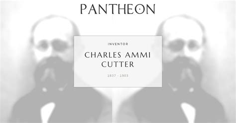 charles cutter biography