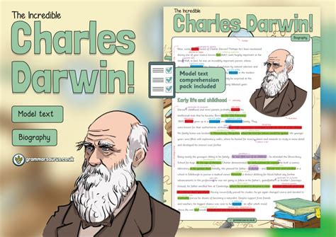 charles darwin biography summary example