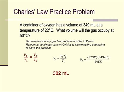 charles law practice problems