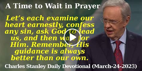 Charles Stanley Devotional