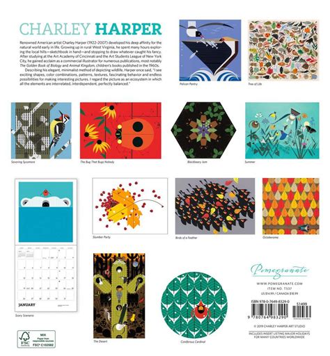 charley harper 2020 wall