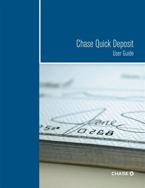 Read Online Chase Quick Deposit User Guide 