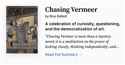 Chasing Vermeer Plot Summary