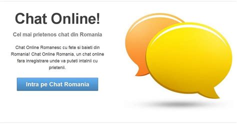 chat – Cel mai popular chat online romanesc din Romania