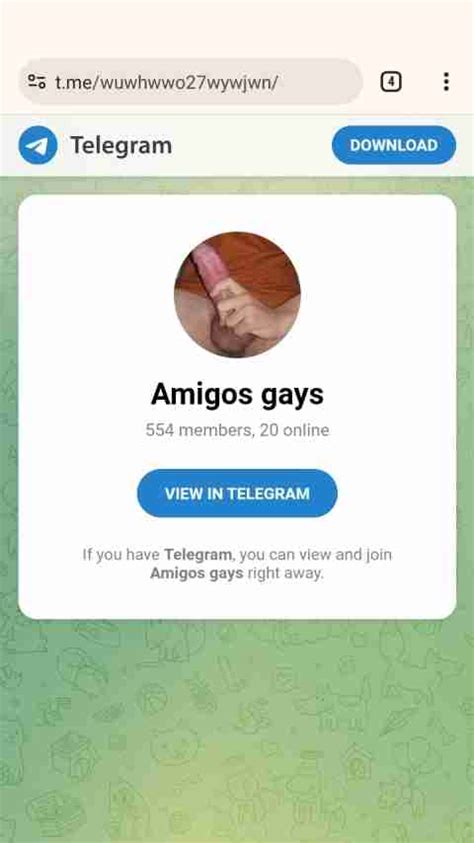 chat gay telegram