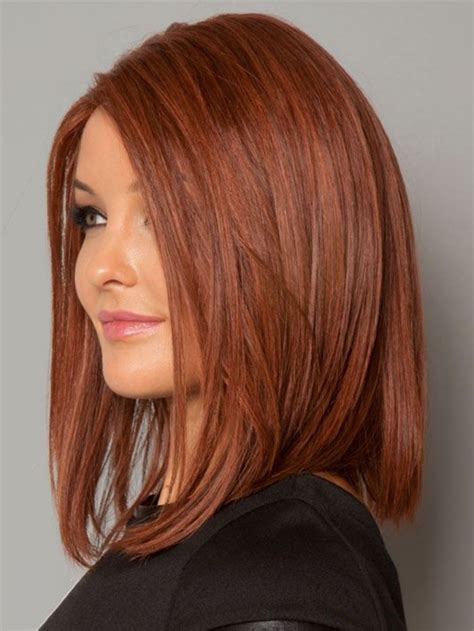 chatain reflet rouge