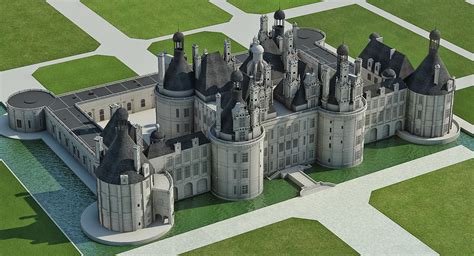 Chateau De Chambord En 3d   Holiday Property With Swimming Pool To Rent In - Chateau De Chambord En 3d