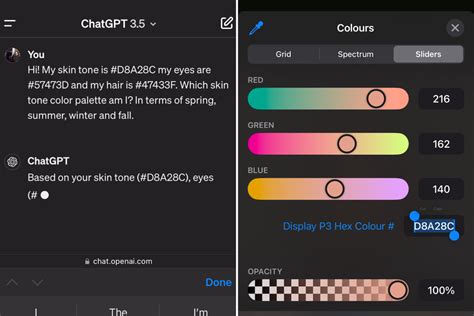 chatgpt color analysis