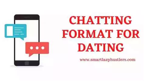 Chatting Format For Dating